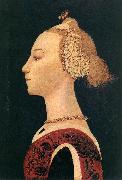 UCCELLO, Paolo Portrait of a Lady at USA oil painting reproduction